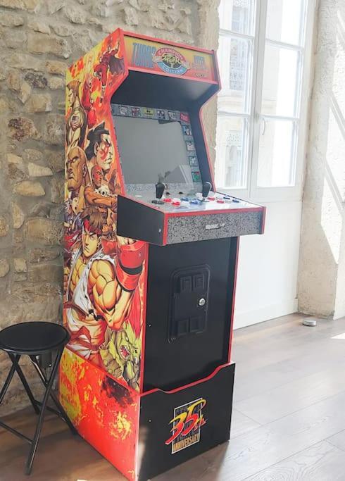 Apartmán L'Arcadia 4 Lits Climatise Jeu D'Arcade Centre Historique Nîmes Exteriér fotografie